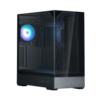 Корпус Zalman P40 Prism без БЖ, 2xUSB3.0, 1xUSBType-C, 1x120мм ARGB, VGA 420мм, LCS ready, TG 3x Panels, ATX, чорний (P40PRISMBL Корпус Zalman P40 Prism без БЖ, 2xUSB3.0, 1xUSBType-C, 1x120мм ARGB, VGA 420мм, LCS ready, TG 3x Panels, ATX, чорний (P40PRISMBL