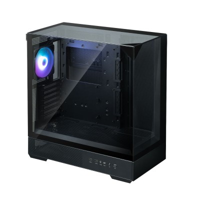 Корпус Zalman P40 Prism без БЖ, 2xUSB3.0, 1xUSBType-C, 1x120мм ARGB, VGA 420мм, LCS ready, TG 3x Panels, ATX, чорний (P40PRISMBL Корпус Zalman P40 Prism без БЖ, 2xUSB3.0, 1xUSBType-C, 1x120мм ARGB, VGA 420мм, LCS ready, TG 3x Panels, ATX, чорний (P40PRISMBL