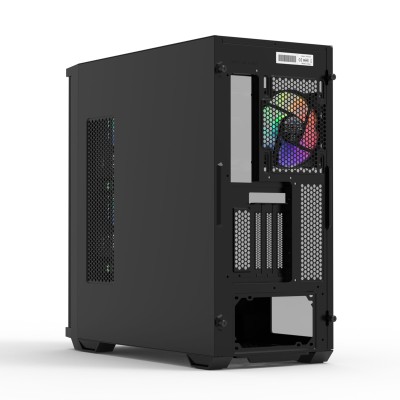 Корпус Zalman Z10 Duo без БЖ, 2xUSB3.0, 1xUSB Type-C, 3x140мм ARGB, 1x120мм ARGB, VGA 395мм, LCS ready, TG Side Panel, EATX, чор