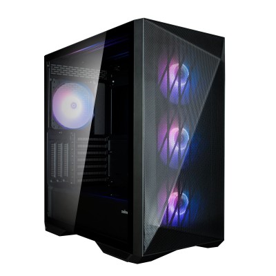 Корпус Zalman Z9 Iceberg MS без БЖ, 2xUSB3.0, 2xUSB2.0, 1xUSB 3.1 Gen2 Type-C, 4x140мм ARGB, VGA 390мм, LCS ready, TG Side Panel