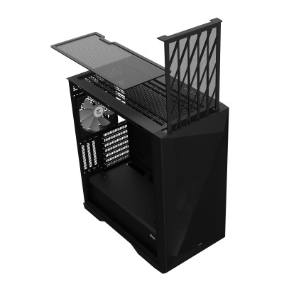Корпус Zalman Z9 Iceberg MS без БЖ, 2xUSB3.0, 2xUSB2.0, 1xUSB 3.1 Gen2 Type-C, 4x140мм ARGB, VGA 390мм, LCS ready, TG Side Panel