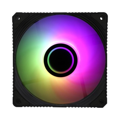 Корпусний вентилятор 2E GAMING Air Cool Infinity ACF120IW-ARGB, 120мм, 1200rpm, 3pin, 3pin +5VARGB, 23dBa, чорний Корпусний вентилятор 2E GAMING Air Cool Infinity ACF120IW-ARGB, 120мм, 1200rpm, 3pin, 3pin +5VARGB, 23dBa, чорний