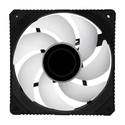 Корпусний вентилятор 2E GAMING Air Cool Infinity ACF120IW-ARGB, 120мм, 1200rpm, 3pin, 3pin +5VARGB, 23dBa, чорний Корпусний вентилятор 2E GAMING Air Cool Infinity ACF120IW-ARGB, 120мм, 1200rpm, 3pin, 3pin +5VARGB, 23dBa, чорний