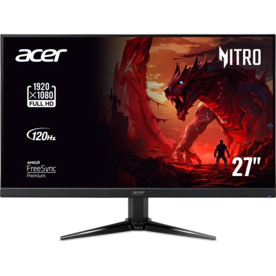 Монiтор ACER 27" QG271Gbip (UM.HQ0EE.G01) IPS FHD 120Hz HDMI DP Black