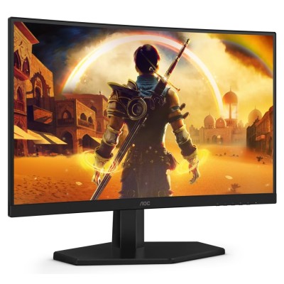 Монiтор AOC 23.6" C24G42E VA Curved FHD 300nit 180Hz 2*HDMI DP MM Black/Red Монiтор AOC 23.6" C24G42E VA Curved FHD 300nit 180Hz 2*HDMI DP MM Black/Red