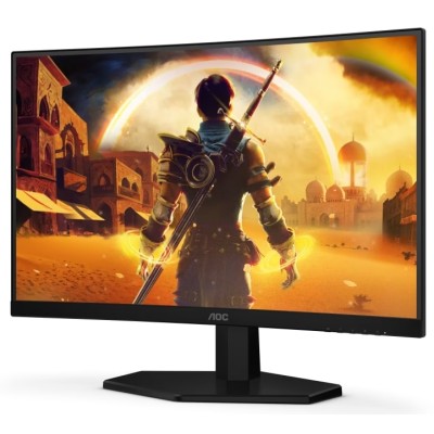 Монiтор AOC 23.6" C24G42E VA Curved FHD 300nit 180Hz 2*HDMI DP MM Black/Red Монiтор AOC 23.6" C24G42E VA Curved FHD 300nit 180Hz 2*HDMI DP MM Black/Red