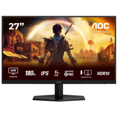 Монiтор AOC 27" Q27G42XE IPS QHD 300nit 180Hz 2*HDMI DP MM Black/Red