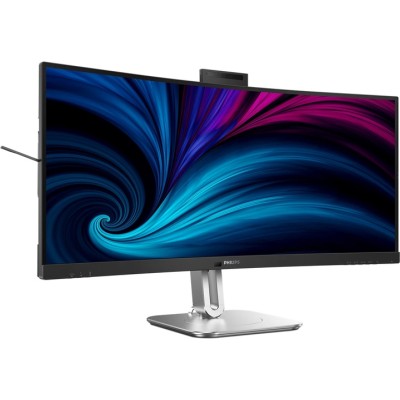 Монiтор PHILIPS 34" 34B2U6603CH/00 21:9 VA Curved WQHD 120Hz WebCam Thunderbolt 4