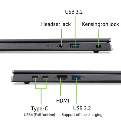 Ноутбук ACER Aspire 15 A15-61M-R22U (NX.JDHEU.006)