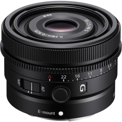 Об'єктив Sony 40mm, f/2.5 G для камер NEX (SEL40F25G.SYX) Об'єктив Sony 40mm, f/2.5 G для камер NEX (SEL40F25G.SYX)