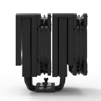 Процесорний кулер Zalman CNPS14X DUO, LGA1851, 1700, 1200, 115x, AM5, AM4, AM3, 4pin, PWM, TDP270W, чорний