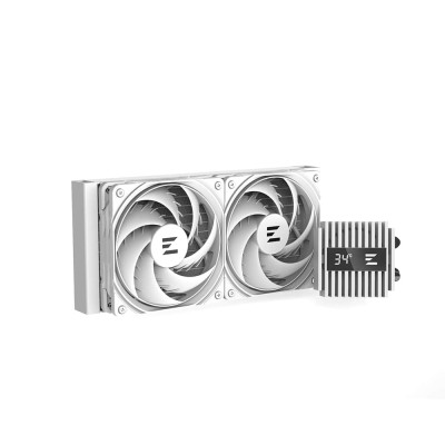 Система рідинного оxолодження Zalman Alpha 2 A24 ARGB, LGA1851, 1700, 1200, 115x, AM5, AM4, TDP 320W, білий