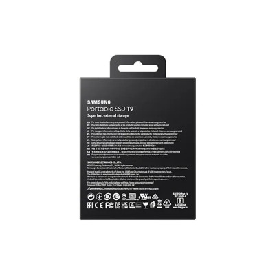 Твердотільний запам’ятовувальний пристрій накопичувач (SSD) USB3.2 2TB EXT. T9 MU-PG2T0B/EU SAMSUNG Твердотільний запам’ятовувальний пристрій накопичувач (SSD) USB3.2 2TB EXT. T9 MU-PG2T0B/EU SAMSUNG