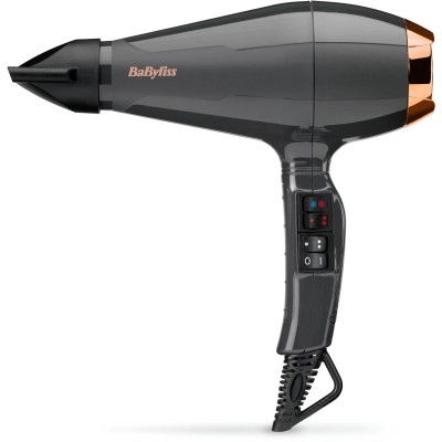Фен Babyliss Air Pro, 2200Вт, 2 режими, дифузор, іоніз-я, хол. обдув, чорний (6719DE) Фен Babyliss Air Pro, 2200Вт, 2 режими, дифузор, іоніз-я, хол. обдув, чорний (6719DE)