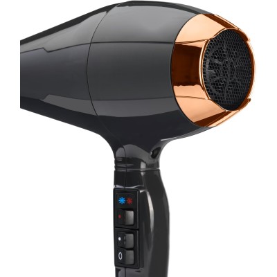 Фен Babyliss Air Pro, 2200Вт, 2 режими, дифузор, іоніз-я, хол. обдув, чорний (6719DE) Фен Babyliss Air Pro, 2200Вт, 2 режими, дифузор, іоніз-я, хол. обдув, чорний (6719DE)