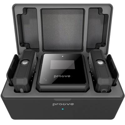 Бездротовий петличний мікрофон Proove Forum (PPWM25000201) black