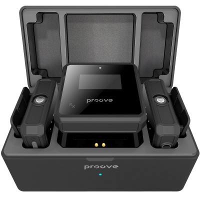 Бездротовий петличний мікрофон Proove Forum (PPWM25000201) black
