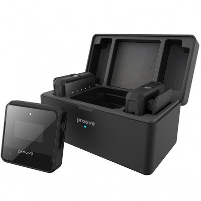 Бездротовий петличний мікрофон Proove Forum (PPWM25000201) black