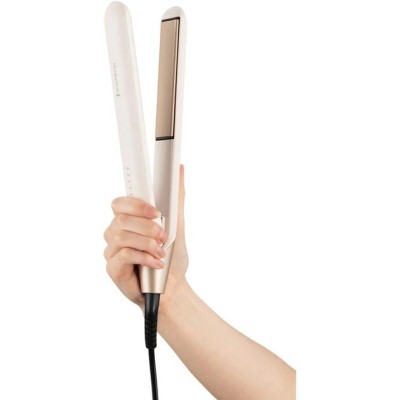 Випрямляч Remington Shea Soft, >300Вт, темп.режимів-5, 150-230С, кераміка, біло-золотий (S4740)