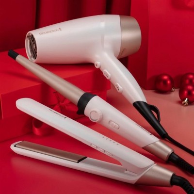 Випрямляч Remington Shea Soft, >300Вт, темп.режимів-5, 150-230С, кераміка, біло-золотий (S4740)