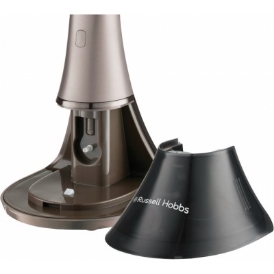 Відпарювач Russell Hobbs компактний Steam Genie Aroma, 1800Вт, 200мл, постійна пара - 32гр, керам. підошва, чорно-коричневий (28