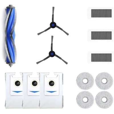 Головна щітка до робот-пилососів ANTIBACTERIAL BUDDY KIT BLACK X5 FAMILY ECOVACS Головна щітка до робот-пилососів ANTIBACTERIAL BUDDY KIT BLACK X5 FAMILY ECOVACS