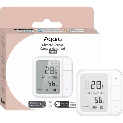 Датчик клімату Aqara W100 (TH-S04D) Датчик клімату Aqara W100 (TH-S04D)