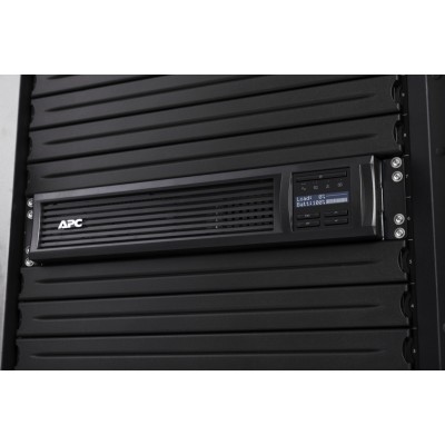 Джерело безперебійного живлення APC Smart-UPS 1500VA/1000W, RM 2U, LCD, USB, SmartConnect, 4xC13 (SMT1500RMI2UC) Джерело безперебійного живлення APC Smart-UPS 1500VA/1000W, RM 2U, LCD, USB, SmartConnect, 4xC13 (SMT1500RMI2UC)