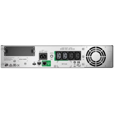 Джерело безперебійного живлення APC Smart-UPS 1500VA/1000W, RM 2U, LCD, USB, SmartConnect, 4xC13 (SMT1500RMI2UC) Джерело безперебійного живлення APC Smart-UPS 1500VA/1000W, RM 2U, LCD, USB, SmartConnect, 4xC13 (SMT1500RMI2UC)