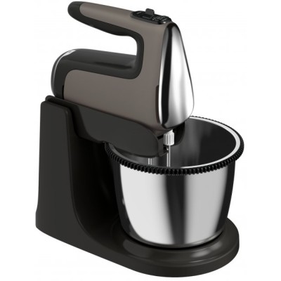 Міксер Tefal стаціонарний Powermix Silence 600Вт, насадки-4, чаша-метал, 2, 5л, турборежим, сіро-чорний (HT654E38) Міксер Tefal стаціонарний Powermix Silence 600Вт, насадки-4, чаша-метал, 2, 5л, турборежим, сіро-чорний (HT654E38)