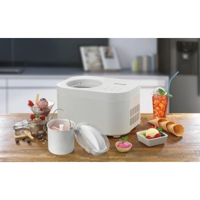 Морозивниця Gorenje 100Вт, чаша-1л, час приготув.-30мін, пластик, білий (ICM10W)