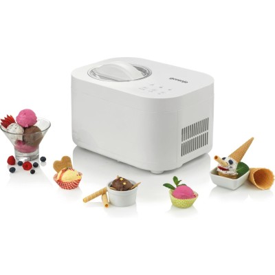 Морозивниця Gorenje 100Вт, чаша-1л, час приготув.-30мін, пластик, білий (ICM10W)