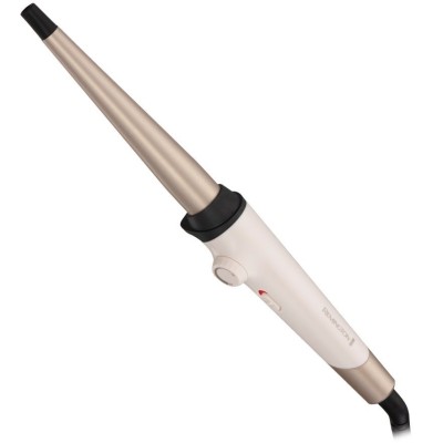 Плойка Remington Shea Soft, конусна, 39Вт, D -13-25 mm, 130-200С, кераміка, біло-золотий (CI4740)