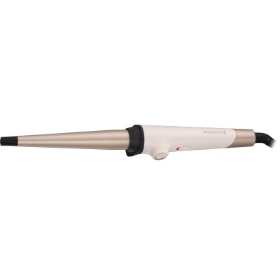 Плойка Remington Shea Soft, конусна, 39Вт, D -13-25 mm, 130-200С, кераміка, біло-золотий (CI4740)