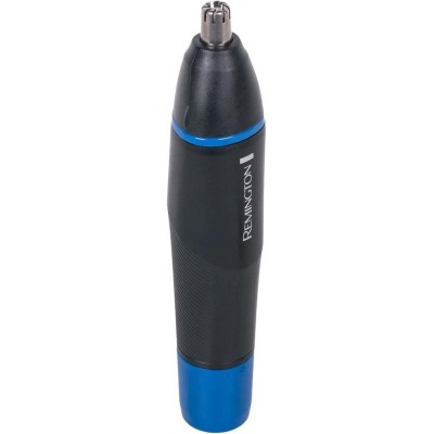 Тример Remington Nano Series, для носа та вух, ААх1, насадок-3, сталь, чорно-синій (NE3850)