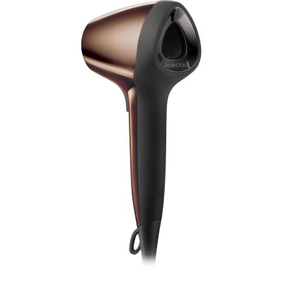 Фен Remington Air3D, 1800Вт, 3 режими, дифузор,турмалінова іоніз-я, хол. обдув, бронзовий (D7777)