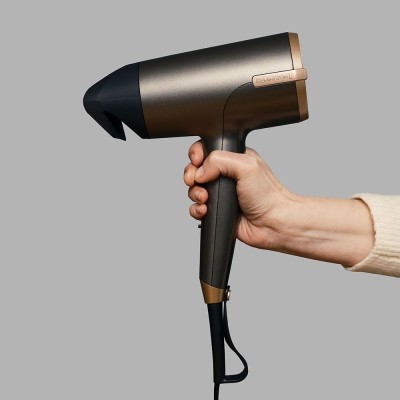 Фен Remington One, 2000Вт, 8 режимів, дифузор,чохол,іоніз-я, хол. обдув, термо-сенсор, сірий (D6077) Фен Remington One, 2000Вт, 8 режимів, дифузор,чохол,іоніз-я, хол. обдув, термо-сенсор, сірий (D6077)