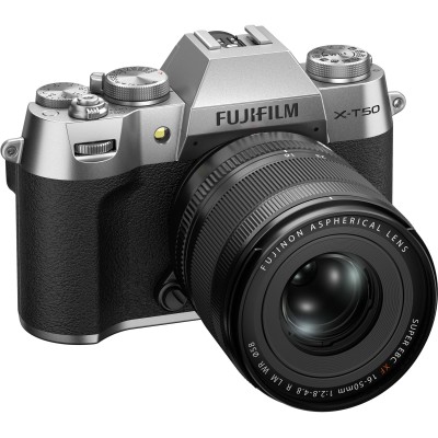Цифр. фотокамера Fujifilm X-T50 + XF16-50mmF2.8-4.8 R LM WR Kit Silver Цифр. фотокамера Fujifilm X-T50 + XF16-50mmF2.8-4.8 R LM WR Kit Silver