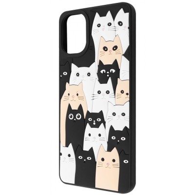 Чохол WAVE Doodle Case Samsung Galaxy A06 cats