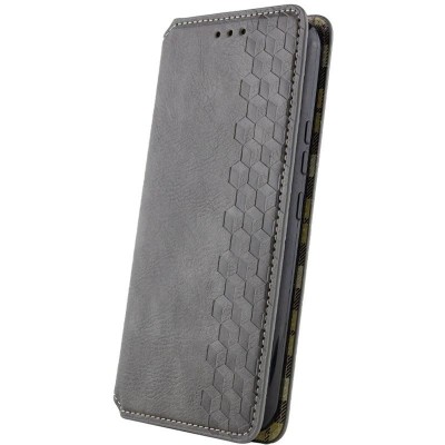Шкіряний чохол-книжка GETMAN Cubic (PU) для Xiaomi Redmi A5 (Europe version) Сірий