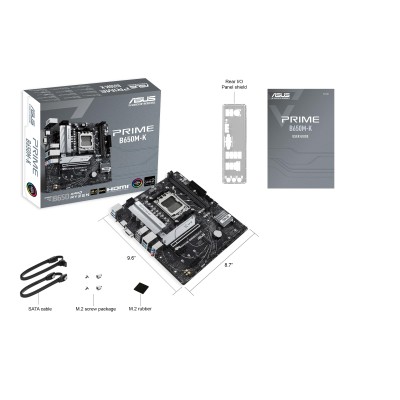 Материнcька плата ASUS PRIME B650M-K sAM5 B650 2xDDR5 M.2 HDMI D-Sub mATX (90MB1F60-M0EAY0) Материнcька плата ASUS PRIME B650M-K sAM5 B650 2xDDR5 M.2 HDMI D-Sub mATX (90MB1F60-M0EAY0)