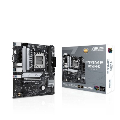 Материнcька плата ASUS PRIME B650M-K sAM5 B650 2xDDR5 M.2 HDMI D-Sub mATX (90MB1F60-M0EAY0) Материнcька плата ASUS PRIME B650M-K sAM5 B650 2xDDR5 M.2 HDMI D-Sub mATX (90MB1F60-M0EAY0)