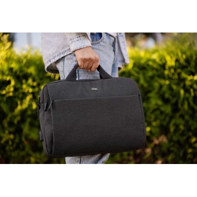 Сумка 2E, Melange 16", чорна (2E-CBN9265BK)