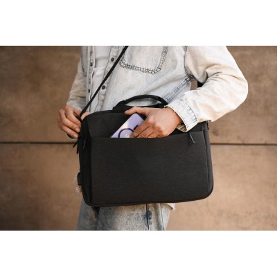 Сумка 2E, Melange 16", чорна (2E-CBN9265BK)