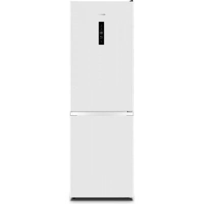 Холодильник Gorenje з нижн. мороз. камерою, 185х60х60см, 2 дв., Х- 207л, М- 93л, A++, NoFrost Plus, Fresh zone, Зовн. Диспл, біл