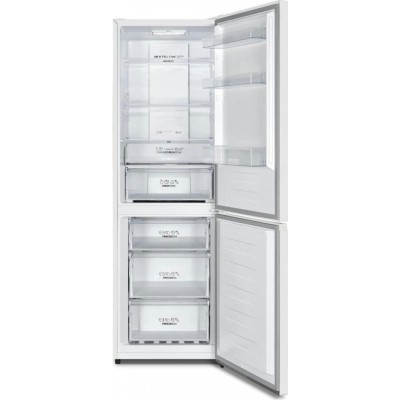 Холодильник Gorenje з нижн. мороз. камерою, 185х60х60см, 2 дв., Х- 207л, М- 93л, A++, NoFrost Plus, Fresh zone, Зовн. Диспл, біл