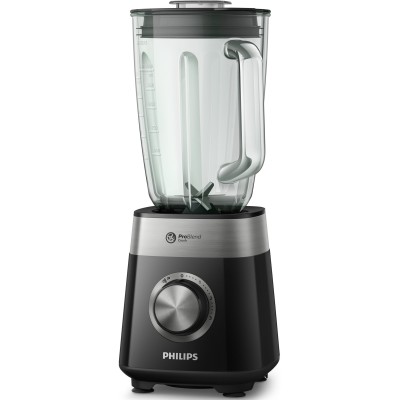Блендер Philips стаціонарний Series 5000, 800Вт, чаша-2000мл, скло, чорний (HR2228/90) Блендер Philips стаціонарний Series 5000, 800Вт, чаша-2000мл, скло, чорний (HR2228/90)