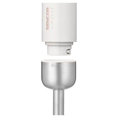 Блендер Sencor заглибний Pulse, 180Вт, 4в1, чаша-700мл, безпровідний, USB-C, капучинатор, біло-рожевий (SHB9130WH) Блендер Sencor заглибний Pulse, 180Вт, 4в1, чаша-700мл, безпровідний, USB-C, капучинатор, біло-рожевий (SHB9130WH)
