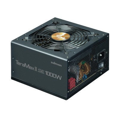 Блок живлення Zalman Teramax II SE (1000W) 89%, 80+ Gold, 120мм, 1xMB 28pin (18+10), 2xCPU(4pin+ 4pin), 3xMolex, 12xSATA, 4xPCIe
