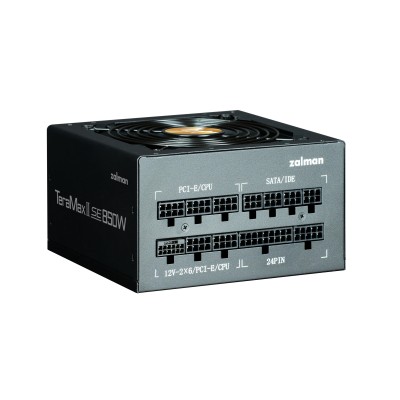 Блок живлення Zalman Teramax II SE (850W) 89%, 80+ Gold, 120мм, 1xMB 28pin (18+10), 2xCPU(4pin+ 4pin), 3xMolex, 12xSATA, 4xPCIe Блок живлення Zalman Teramax II SE (850W) 89%, 80+ Gold, 120мм, 1xMB 28pin (18+10), 2xCPU(4pin+ 4pin), 3xMolex, 12xSATA, 4xPCIe